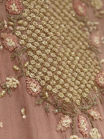 Flowing Embellished Gown